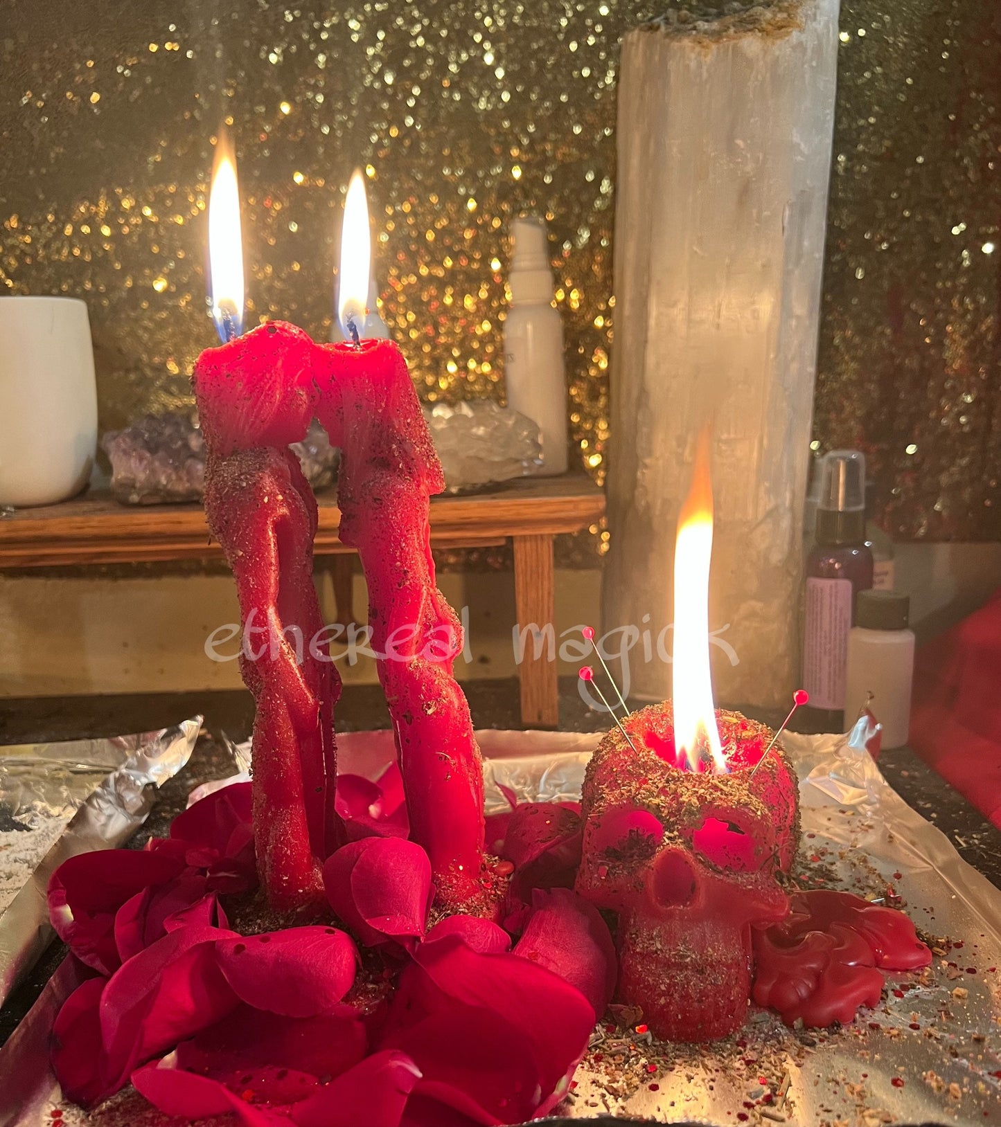 Come to Me and Focus on Me Spell with Cauldron Work Bundle