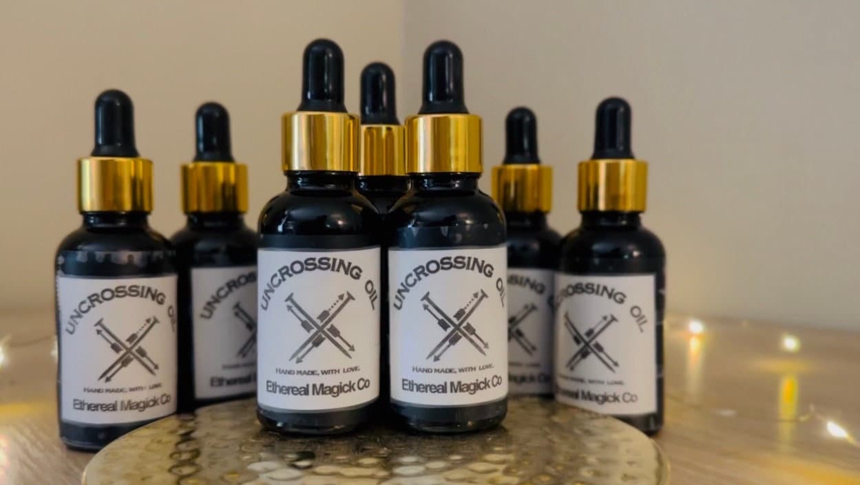 Magickal Anointing Oil, Master Bottle Infused for 1 Year! Uncrossing, Road Opener, Blockbuster, Ancestor and more!